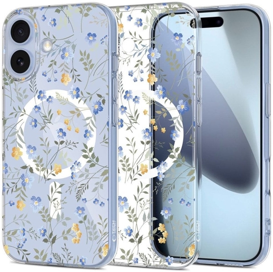 Picture of Etui Tech-Protect FlexAir MagSafe do Apple iPhone 17 Spring Flowers