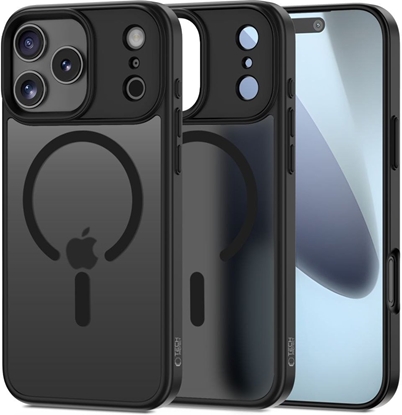 Изображение Etui Tech-Protect Magmat MagSafe do Apple iPhone 17 Pro Matte Black