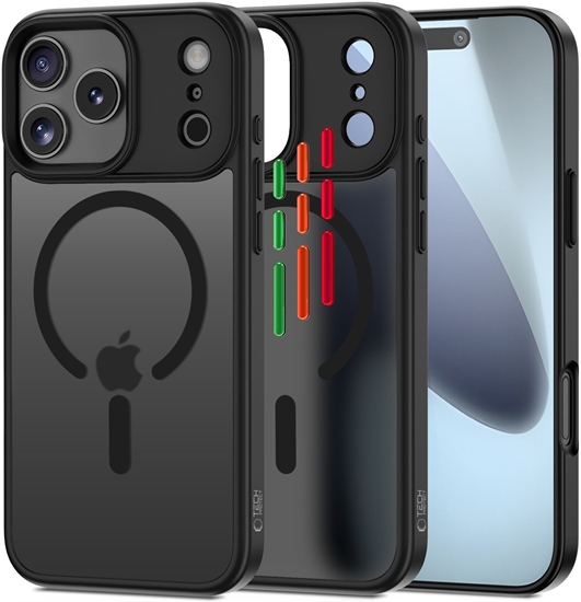 Изображение Etui Tech-Protect Magmat Xt 4-set MagSafe do Apple iPhone 17 Pro Max Matte Black