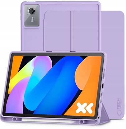Attēls no Etui Tech-Protect SmartCase Pen do Lenovo Idea Tab 11.0 TB-336 Violet