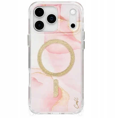 Изображение Etui UNIQ Coehl Aeris do Apple iPhone 17 Pro Max Magnetic Charging róowy