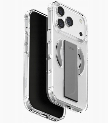 Изображение Etui UNIQ Heldro Air do Apple iPhone 17 Pro MagClick Charging przezroczysty