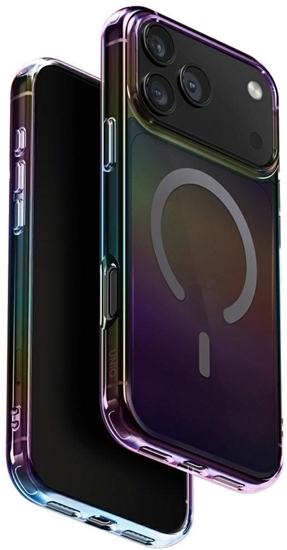 Изображение Etui UNIQ Iridescia do Apple iPhone 17 Pro Max MagClick Charging midnight quartz