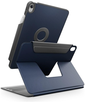 Изображение Etui UNIQ Rovus Snapmount Magnetic 360 Rotating Detachable do Apple iPad 10.9" 2022 / 11" 2025 granatowy