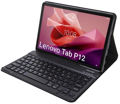 Picture of Etui z klawiatur Bluetooth do Lenovo Tab P12 TB-370 (Czarne)