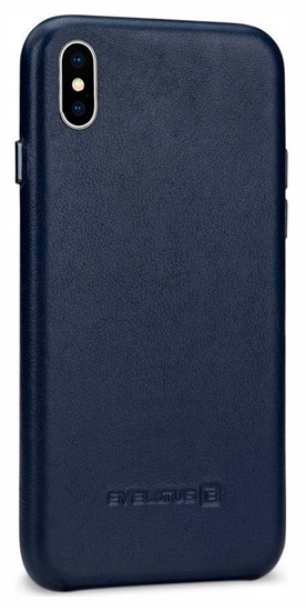 Изображение Evelatus - Leather case for Apple iPhone X Dark Blue