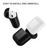 Picture of Evelatus Apple Airpods Leather Protective Case Black