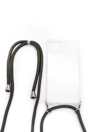 Изображение Evelatus Apple iPhone 11 Pro Case with rope Green Transparent
