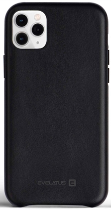 Picture of Evelatus Apple iPhone 11 Pro Max Leather Case Black