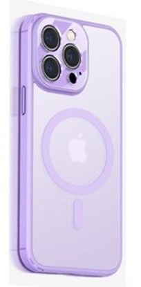 Picture of Evelatus Apple iPhone 12 Pro Max Hybird Case Whith Magsafe PC+TPU Purple