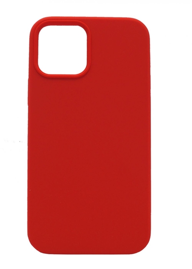 Picture of Evelatus Apple iPhone 12/12 Pro Nano Silicone Case Soft Touch TPU Red