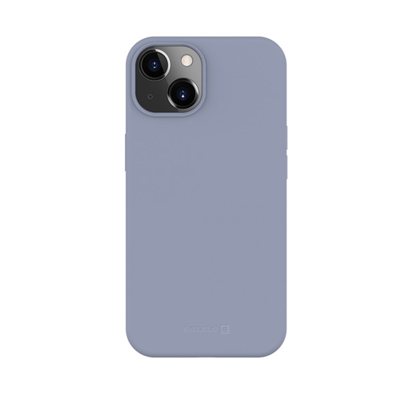 Picture of Evelatus Apple iPhone 13 Premium Soft Touch Silicone Case Lavender Gray