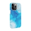 Picture of Evelatus Apple iPhone 13 Pro Max Premium Silicone case Customized Print Blue