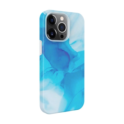 Изображение Evelatus Apple iPhone 13 Pro Premium Silicone case Customized Print Blue