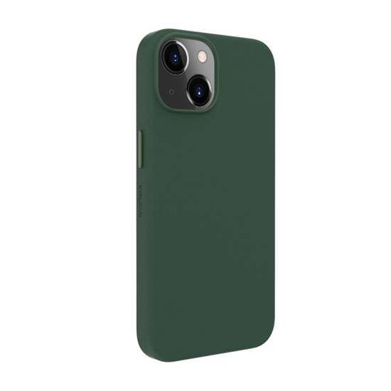 Изображение Evelatus Apple iPhone 14 Genuine Leather Case with MagSafe Dark Green