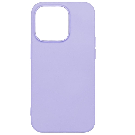 Picture of Evelatus Apple iPhone 14 Pro 6.1 Nano Silicone Case Soft Touch TPU Purple