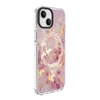 Picture of Evelatus Apple iPhone 15 PC+TPU With MagSafe Customized Print Marble Pink