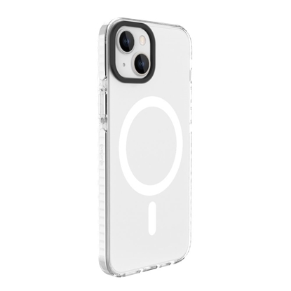 Изображение Evelatus Apple iPhone 15 Plus Clear Case PC+TPU With MagSafe Transparent