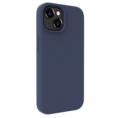 Изображение Evelatus Apple iPhone 15 Premium Magsafe Soft Touch Silicone Case Midnight Blue