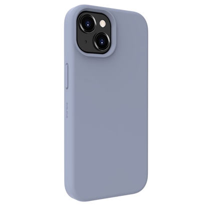 Изображение Evelatus Apple iPhone 15 Premium Soft Touch Silicone Case Lavender Gray
