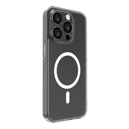 Picture of Evelatus Apple iPhone 15 Pro Clear Case With MagSafe and Camera Protection Transparent