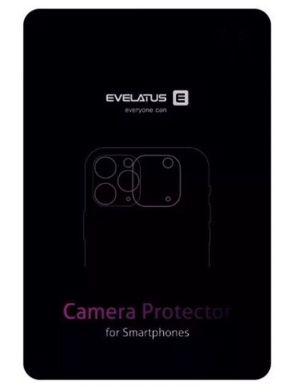 Picture of Evelatus Apple iPhone 15 Pro Max Full Camera Lens Protector Armor Clear