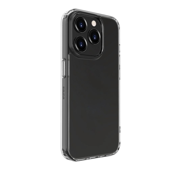 Picture of Evelatus Apple iPhone 15 Pro Max Military Shockproof Silicone Case TPU Transparent