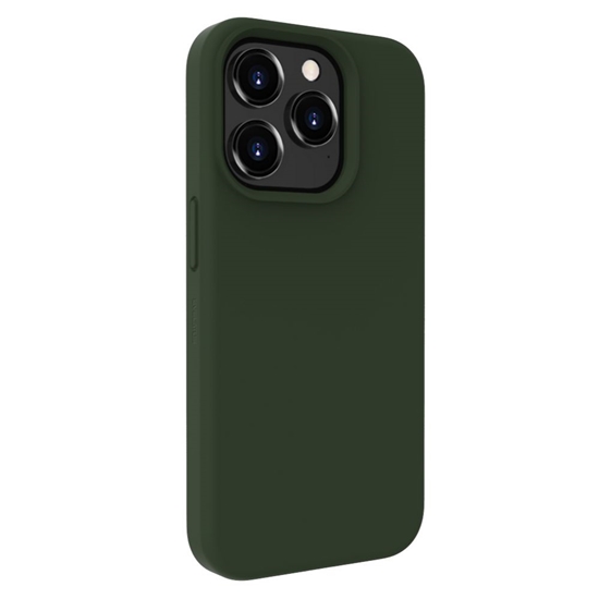 Изображение Evelatus Apple iPhone 15 Pro Premium Soft Touch Silicone Case Dark Olive