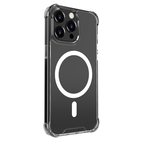 Picture of Evelatus Apple iPhone 15 Pro Shockproof case with Magsafe Transparent
