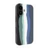 Изображение Evelatus Apple iPhone 16 Multi-Colored Silicone Case With MagSafe Aura Blue