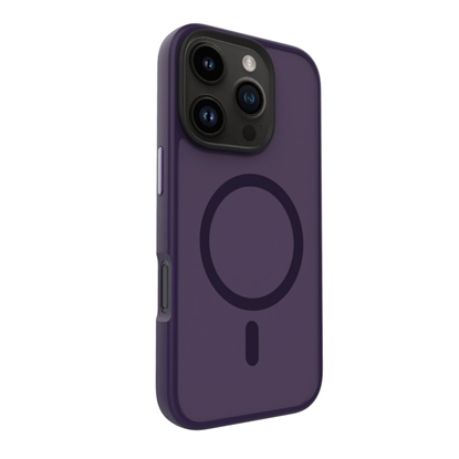 Изображение Evelatus Apple iPhone 16 Pro Max Hybird Case With Magsafe PC+TPU Purple