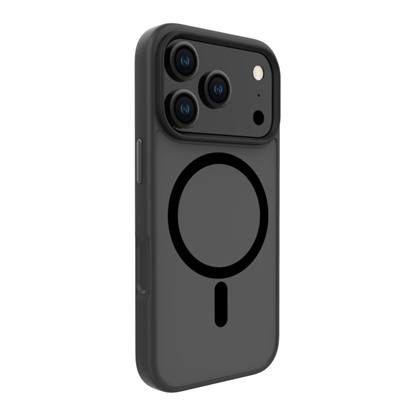 Изображение Evelatus Apple iPhone 17 Pro Hybird Case With MagSafe PC+TPU Black