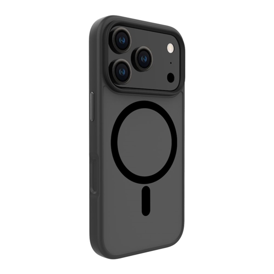 Изображение Evelatus Apple iPhone 17 Pro Hybird Case With MagSafe PC+TPU Black