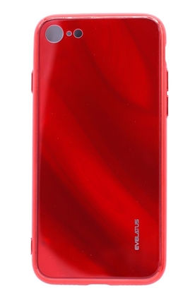 Изображение Evelatus Apple iPhone 7/8 Water Ripple Gradient Color Anti-Explosion Tempered Glass Case Gradient Red-Black