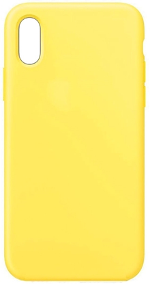 Изображение Evelatus Apple iPhone XR Premium Soft Touch Silicone Case Light Yellow