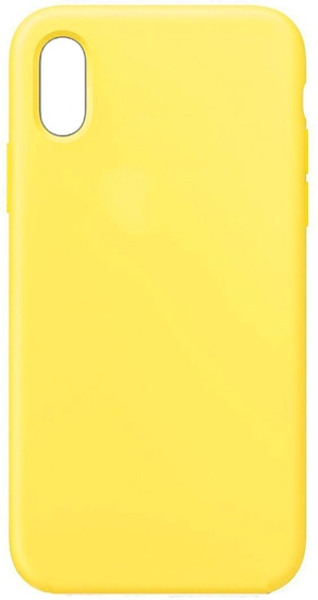 Изображение Evelatus Apple iPhone XR Premium Soft Touch Silicone Case Light Yellow