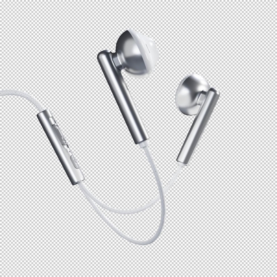 Picture of Evelatus Crystal Clear Audio headphones with 3.5 mm jack with microphone CCA-3.5WH