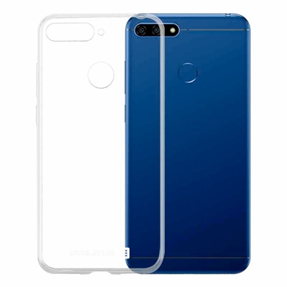Picture of Evelatus Huawei Y6 2018 Clear Silicone Case 1.5mm TPU Transparent