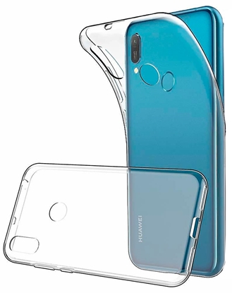 Picture of Evelatus Huawei Y6 2019 Clear Silicone Case 1.5mm TPU Transparent