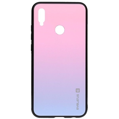 Изображение Evelatus Huawei Y6 2019 Gradient Glass Case 2 Bubble Gum
