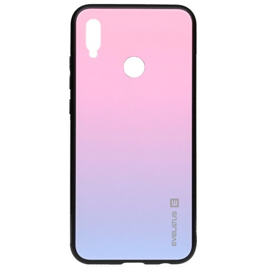 Picture of Evelatus Huawei Y6 2019 Gradient Glass Case 2 Bubble Gum