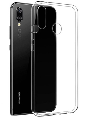 Изображение Evelatus Huawei P20 lite Clear Silicone Case 1.5mm TPU Transparent
