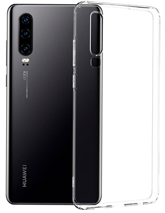 Изображение Evelatus Huawei P30 Clear Silicone Case 1.5mm TPU Transparent