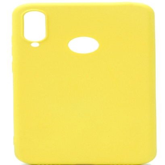 Picture of Evelatus Huawei P30 Lite Nano Silicone Case Soft Touch TPU Yellow