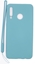 Picture of Evelatus Huawei P30 Lite Soft Touch Silicone Case with Strap Blue