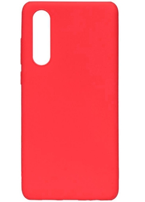 Изображение Evelatus Huawei P30 Premium Soft Touch Silicone Case Red