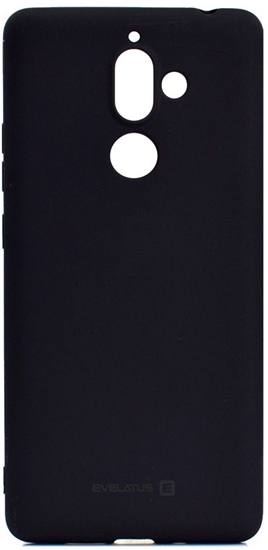 Изображение Evelatus Nokia 7 Plus Nano Silicone Case Soft Touch TPU Black