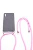 Изображение Evelatus Samsung A40 Case with rope Pink Transparent