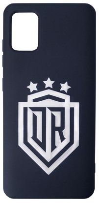 Изображение Evelatus Samsung A41 Soft Touch Silicone Case DR Logo N1 White Black