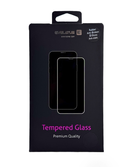Picture of Evelatus Samsung Galaxy A36 Privacy Corning Gorilla Glass Anti-Static 3D Full Cover 10X Stronger Black